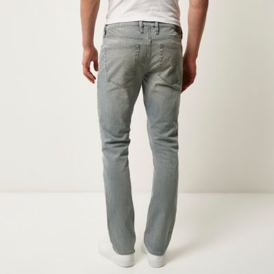 Light grey Dylan slim jeans